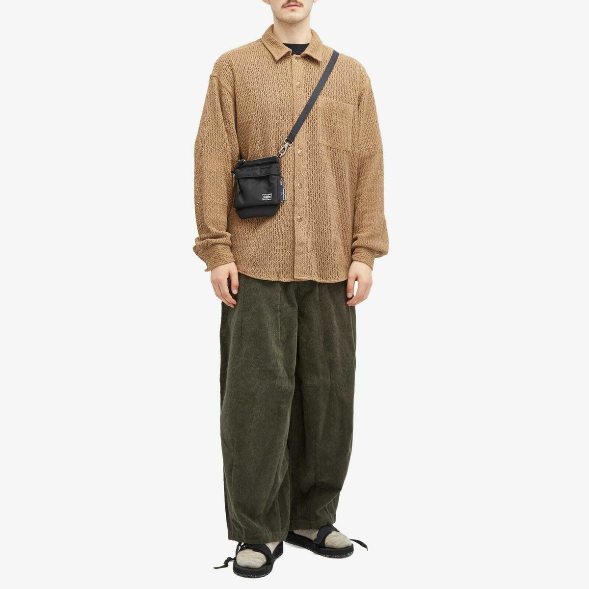 Merely Made Men's Premium Nomadic Trousers in Blanket Khaki
