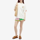 Alemais Women's Players Embroidered T-Shirt in Cream