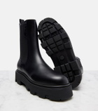 Moncler Aurea leather Chelsea boots