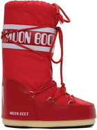 Moon Boot Red Icon Boots