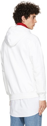 JW Anderson White Tom of Finland Classic Hoodie