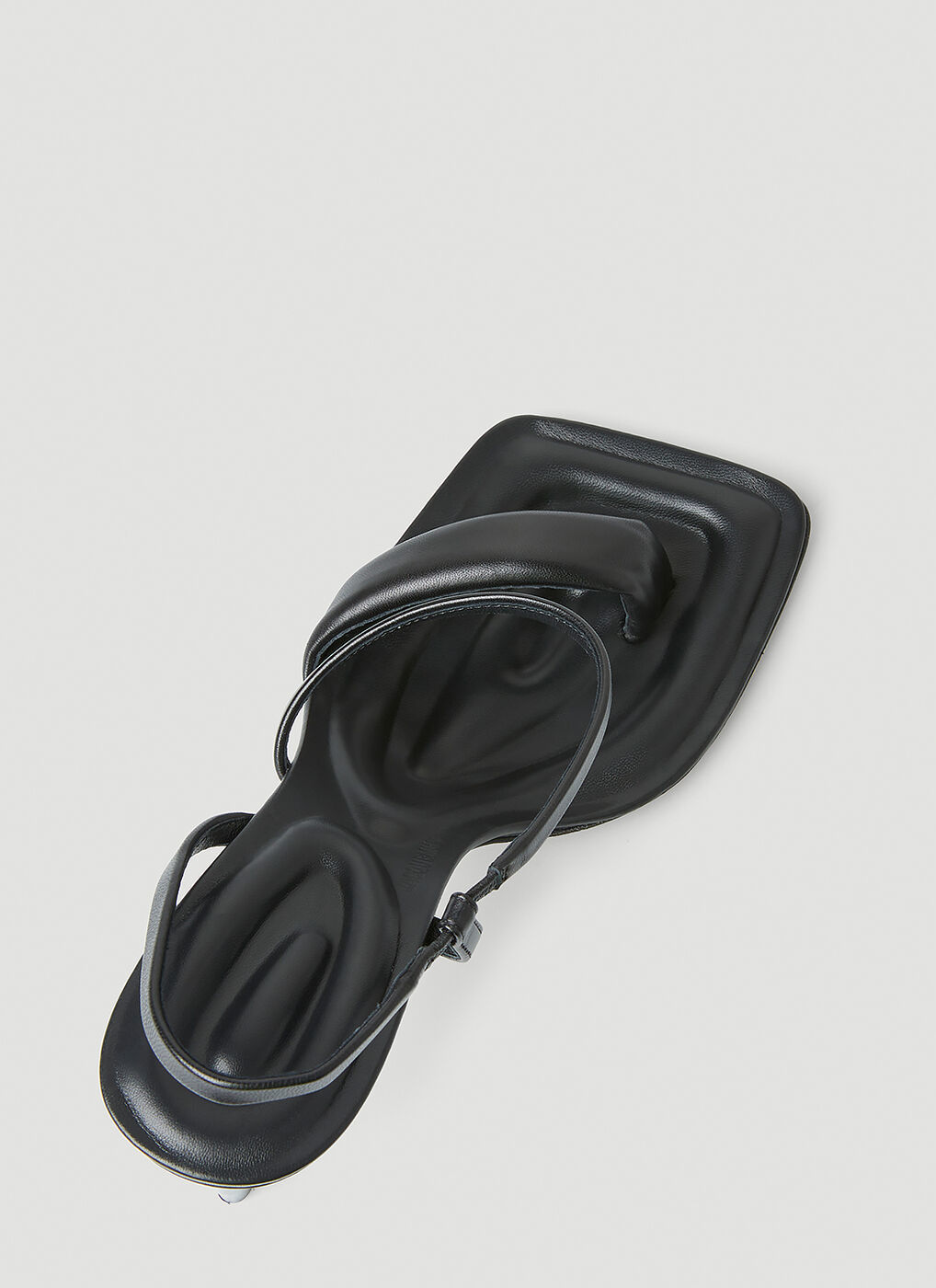 JACQUEMUS Les Sandals Limone ハイヒール サンダル ブラック Jacquemus Black 'Les Sandales Limone' Sandals Jacquemus