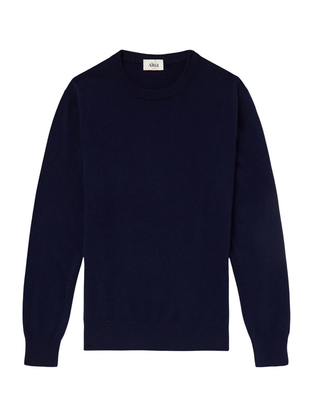 Photo: Altea - Cashmere Sweater - Blue