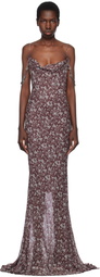 Paris Georgia Purple Milly Maxi Dress