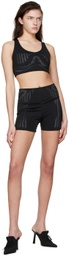 FAL-ASH SSENSE Exclusive Black Polyester Shorts