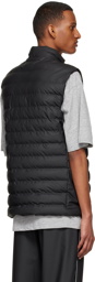 RAINS Black Polyester Vest