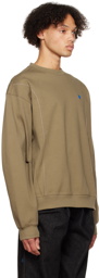 ADER error Khaki TRS Sweatshirt