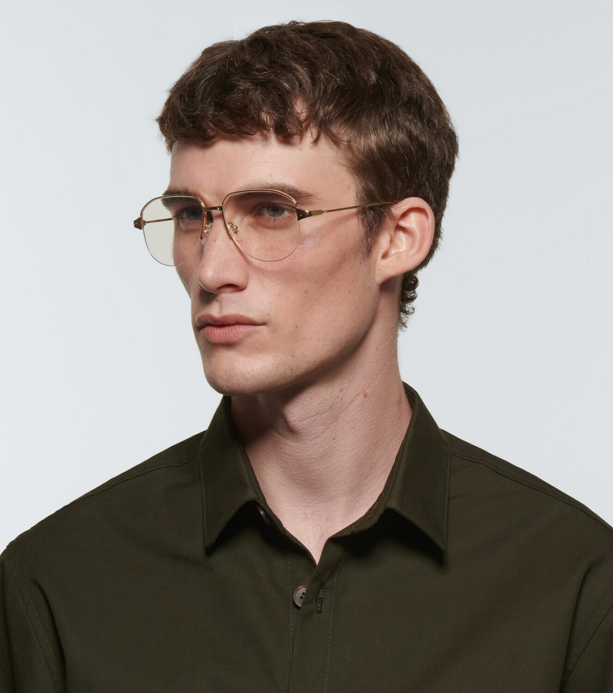 Cartier Eyewear Collection Aviator metal glasses Cartier