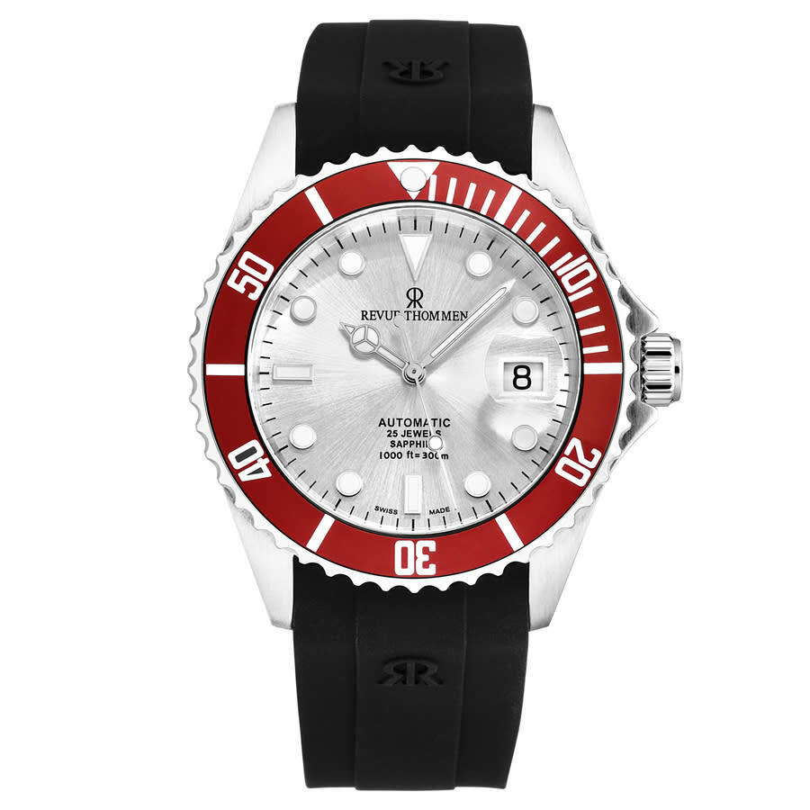 Revue Thommen Diver Automatic Silver Dial Mens Watch 17571.2826