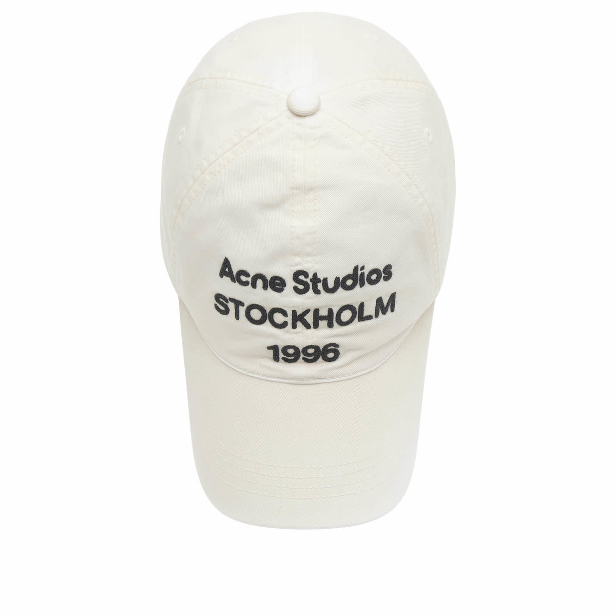 Acne Studios Men's Carliy 1996 Cap in Dusty White 