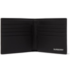 Burberry - Checked Coated-Canvas Billfold Wallet - Black