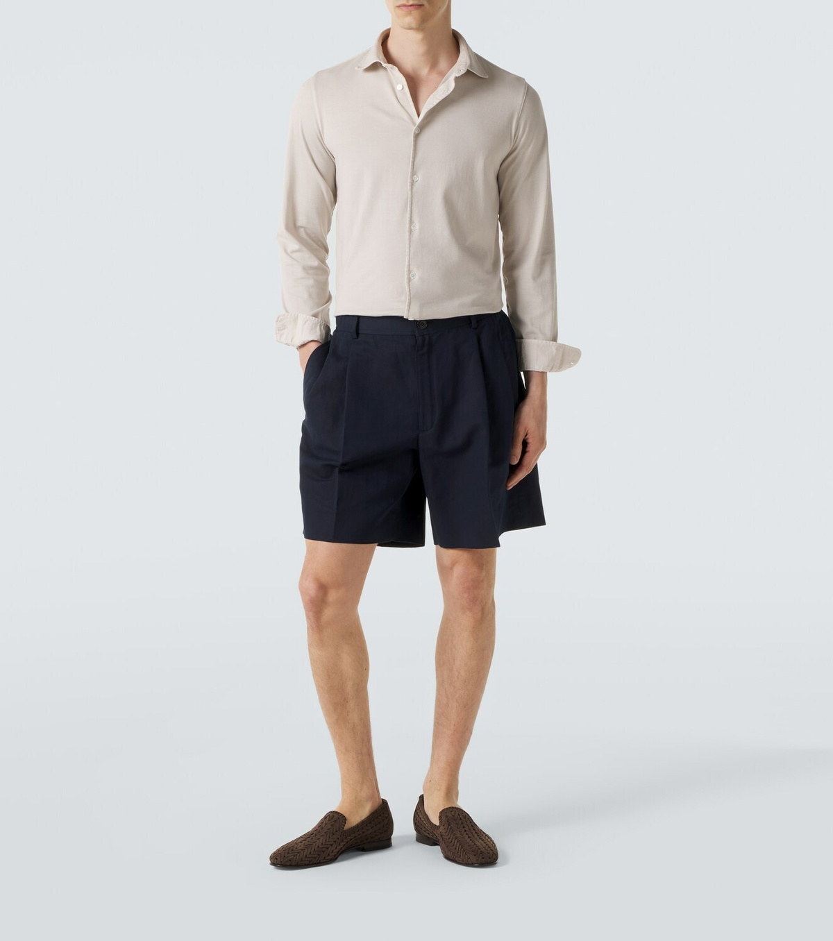 Fedeli Cotton jersey shirt