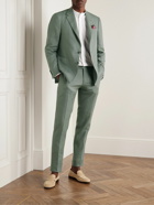 Canali - Linen Suit Jacket - Green