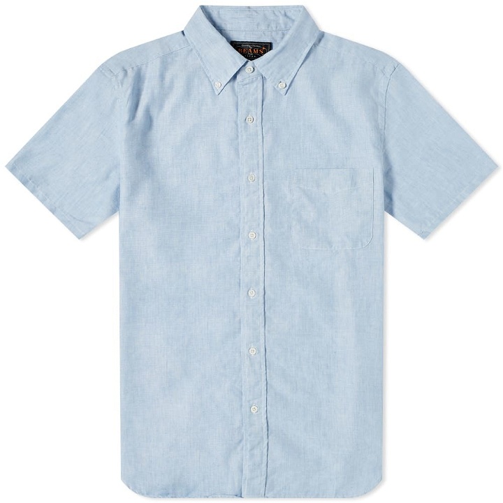 Photo: Beams Plus Short Sleeve Button Down COOLMAX® Linen Shirt