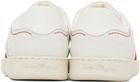 Salvatore Ferragamo White Garda Low Sneakers