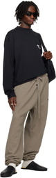 Fear of God ESSENTIALS Black Classic Long Sleeve T-shirt