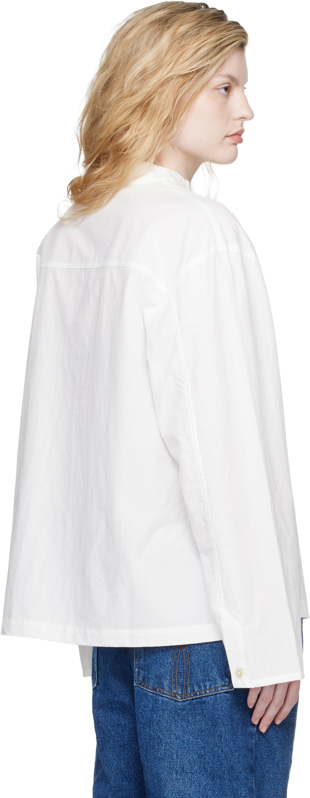 Studio Nicholson White Vega Shirt