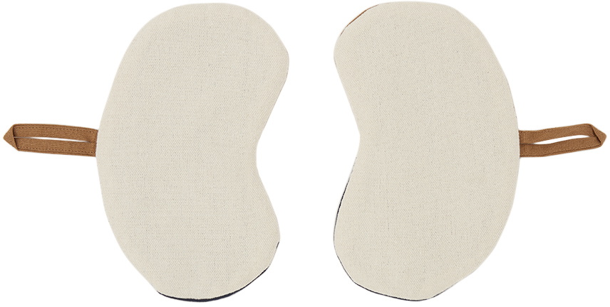 Gohar World Navy & Brown Bean Pot Mitts Set