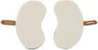 Gohar World Navy & Brown Bean Pot Mitts Set