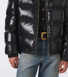 Versace Barocco hooded down jacket