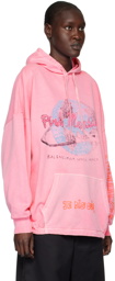 Balenciaga Pink Pink Martini Edition Hoodie