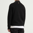 AMIRI Men's Leather Patch MA Cardigan in Black