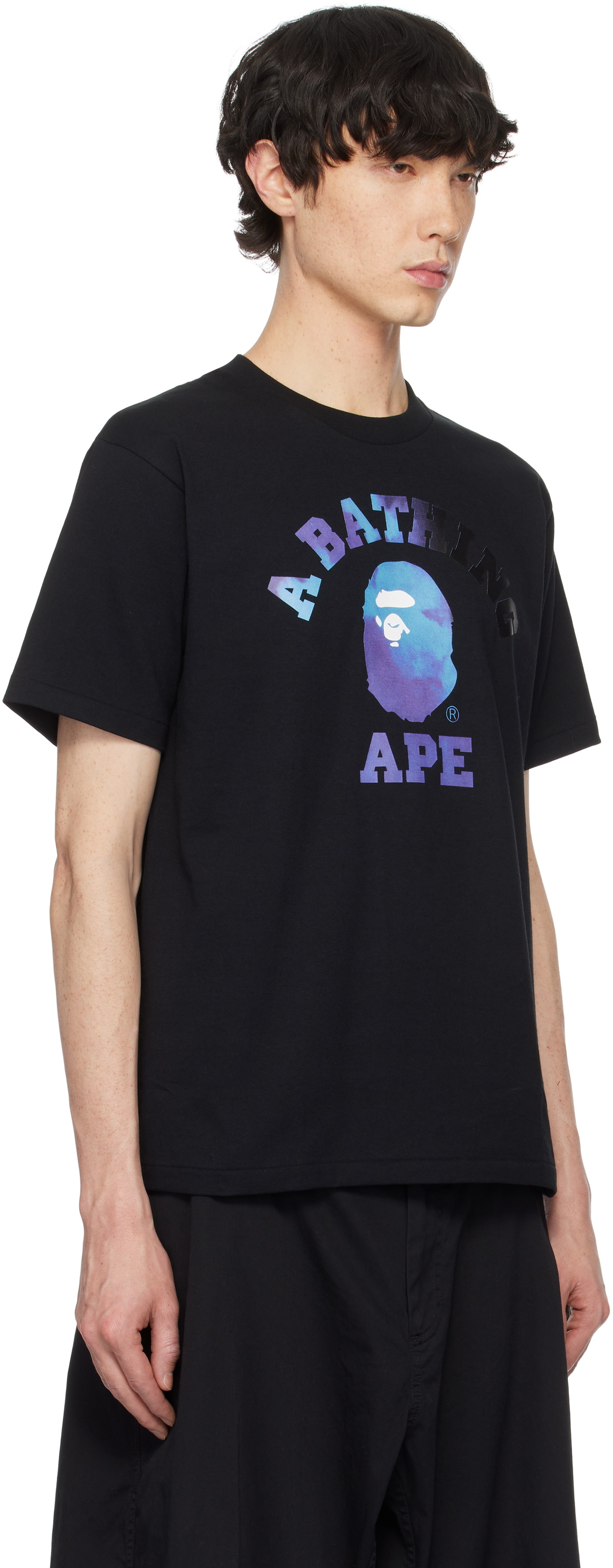 【A BATHING APE】TIE DYE TWIST COLLEGE Tシャツ/要在庫確認 A BATHING APE® Tie Dye Twist College Tee | Bape official
