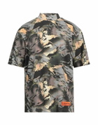 Heron Preston Mens T-shirt in Charcoal