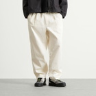 Goldwin Men's Twill Easy Trousers in Ivory