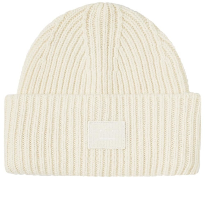 Photo: Acne Studios Pansy N Face Beanie Off White
