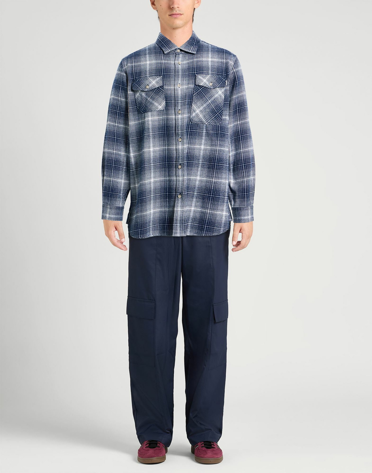 Woolrich Mens Shirt in Blue