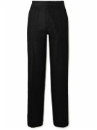 Missoni - Straight-Leg Knitted Cotton Trousers - Black