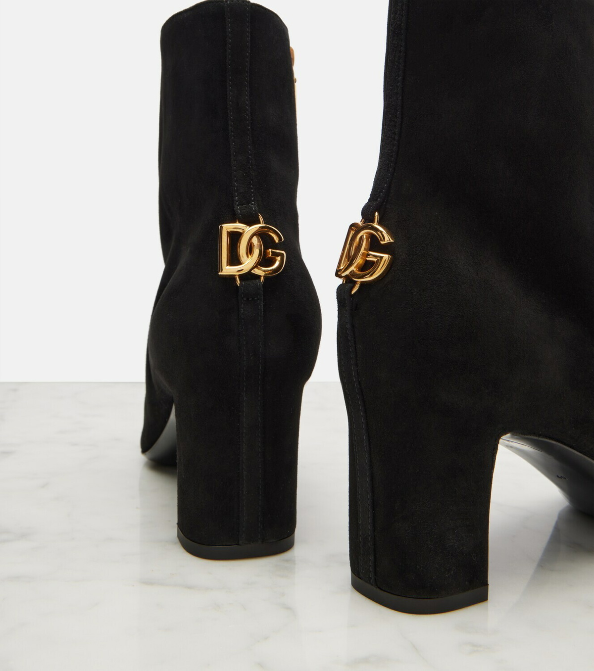 Dolce&Gabbana DG suede ankle boots