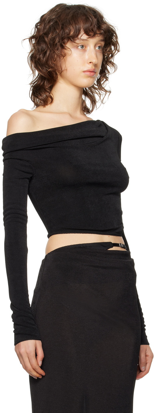 Anna October Black Holy Long Sleeve T-Shirt
