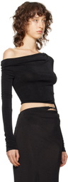 Anna October Black Holy Long Sleeve T-Shirt
