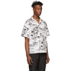 Stay Made SSENSE Exclusive Black and White Hawaiian Short Sleeve Shirt