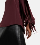 Chloé Silk crêpe de chine blouse