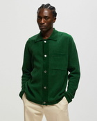 Norse Projects Erik Chenille Jacket Green - Mens - Overshirts|Zippers & Cardigans