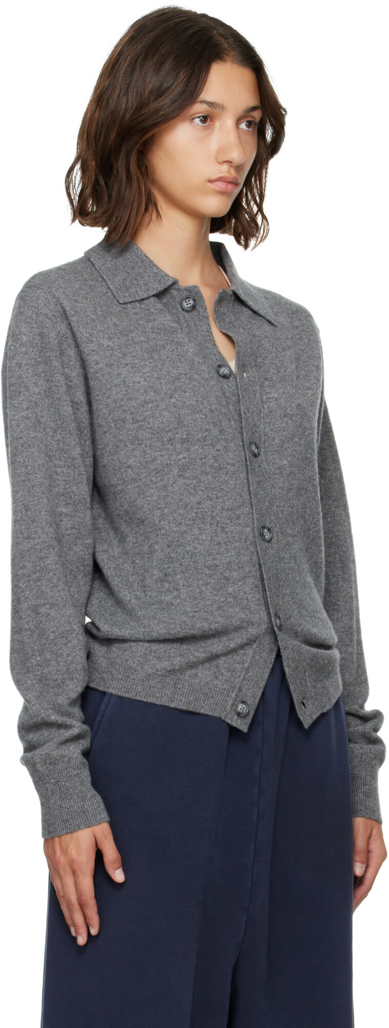 Entire Studios Gray Ledge Cashmere Cardigan