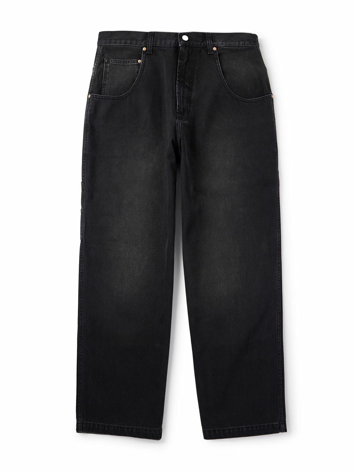 VETEMENTS Black Destroyed Jeans Vetements