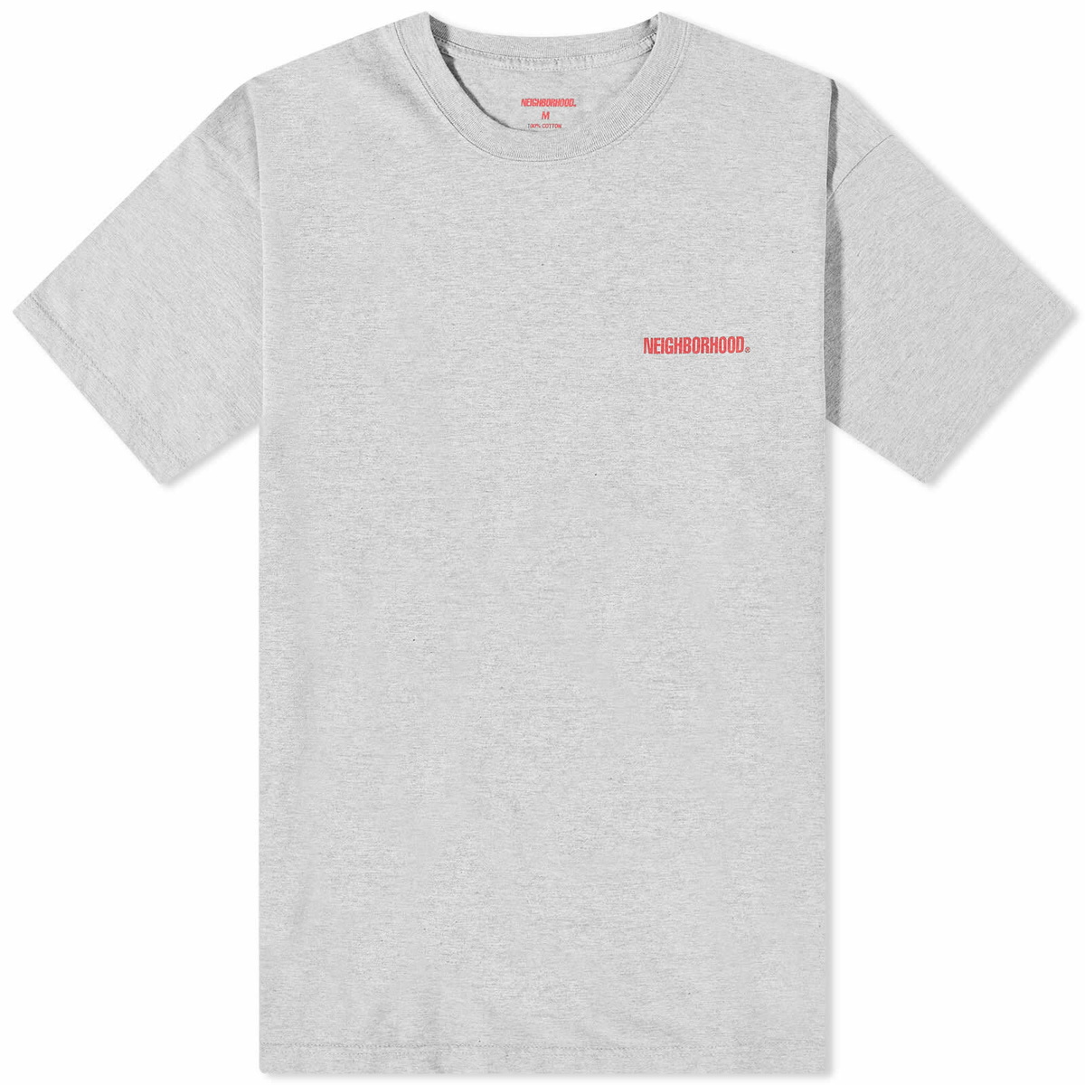 Neighborhood Men's SS-4 T-Shirt in Grey Neighborhood