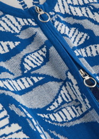 High Interesting Cotton-blend Cardigan Blue