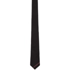 Givenchy Black and Red Logo Tie