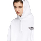 Marcelo Burlon County of Milan White Wing Hoodie