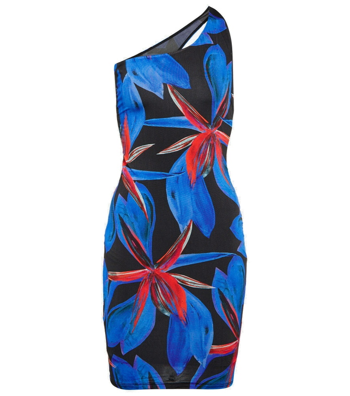 Photo: Louisa Ballou - Plunge one-shoulder minidress