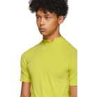 Spencer Badu Yellow Mock Neck T-Shirt