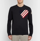 Moncler Genius - 2 Moncler 1952 Logo-Appliquéd Loopback Cotton-Jersey Sweatshirt - Navy