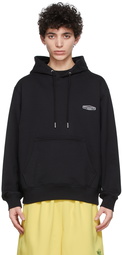 Wooyoungmi Black Logo Hoodie