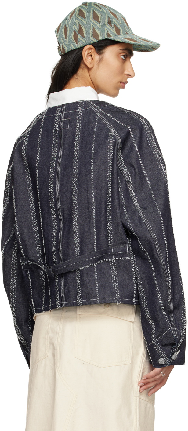 NEEDLES Indigo Short Denim Jacket