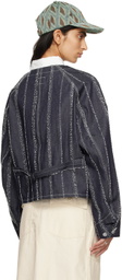 NEEDLES Indigo Short Denim Jacket
